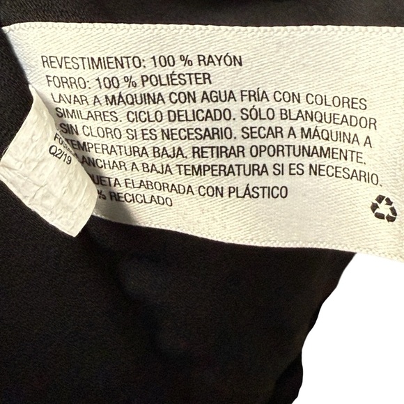 A New Day Dress SZ XL Black Purple Whimsigoth Witchy Fall Long Sleeve Vamp - Picture 5 of 9